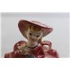 Image 2 : Vintage Ruben's Lady Planter Vase - 6 1/2" H x 4 3/4" W