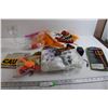 Image 1 : Caution Tape, Clown Mask, Halloween Items