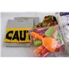 Image 2 : Caution Tape, Clown Mask, Halloween Items