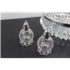 Image 4 : Salt and Pepper Shakers, Large Bowl, Crystal Divided Dish