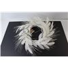Image 1 : Glittery White Christmas Wreath