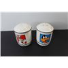 Image 2 : Daffy Duck & Bugs Bunny Salt & Pepper Shakers