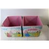 Image 3 : (4) Disney Folding Carrying Boxes, (1) Folding Organizer