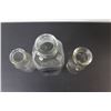 Image 6 : (3) Glass Milk Bottles
