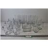Image 1 : (14) Glass Cups & Glasses - Glass Food Container