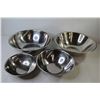 Image 4 : (4) Stainless Steel Mixing Bowls