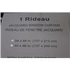 Image 4 : Mother Word Calendar - (2) Rideau Curtains (54" x 84"- NIB)