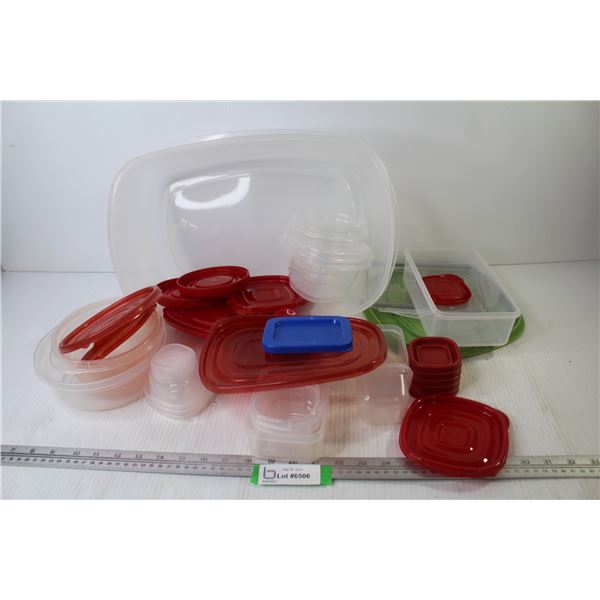 Assorted Lids & Food Storage Containers - Bodnarus Auctioneering