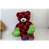 Image 2 : (2) Stuffed Animals - Star Wars Chewie - Spider Man Bear