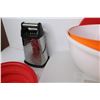 Image 8 : Plastic Food related Containers - Metal Grater - Rubber Strainer - Ice Cube Trays - Baking Storage C