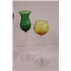 Image 4 : Birk's Crystal Liqueur Tall Stem Glasses w/Box
