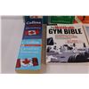 Image 2 : (7) Books: Gym Bible, Dictionary, Thesaurus, Bruce Lee's Fighting Book, Misc.