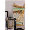 Image 2 : Embroidery Supplies & Hoops, Weekly Planner Whiteboard, (2) Shelves, Misc.
