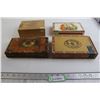 Image 1 : (4) Vintage Cigar Boxes
