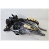 Image 4 : Painted Cow Skull (19" long)