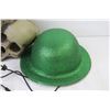 Image 3 : Plastic Skulls - Green Plastic Derby - Misc. Items