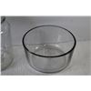 Image 2 : Glass Pyrex Baking Dish - Glass Anchor Baking Dish - Glass Lidded Quality Jar