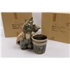 Image 4 : (2) Garden Gnome Planters (NIB)
