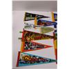 Image 2 : (18) Small Travel Pennants from Various Locations - Calgary, Fort Edmonton, Ottawa, Virginia, Atlant