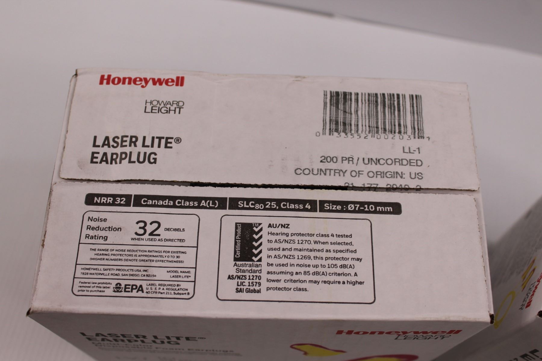 Howard Leight by Honeywell Laser-Lite Einweg-Ohrstöpsel, Nachfüllpack, SNR 35, 2 Howard Leight by Honeywell Laser-Lite Einweg-Ohrstöpsel, Nachfüllpack, SNR 35, 2