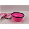 Image 2 : (4) Pure Paws Portable/Collapsible Water/Food Dishes (New in Packages)