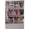 Image 8 : (10 Pgs.) Binder of Mixed Brand Hockey Cards From 1990s/2000s - Upper Deck, Fleer/Flair, Topps, Omeg