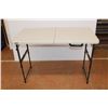 Image 6 : *Lifetime Portable/Adjustable Legs Folding Table (47.5x23.5" Top Surface)
