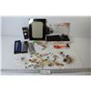 Image 1 : Garmin GPS (untested) - Picture Frame - Dunlop Golf Balls - Pens - Watch (no brand name) - Assortmen