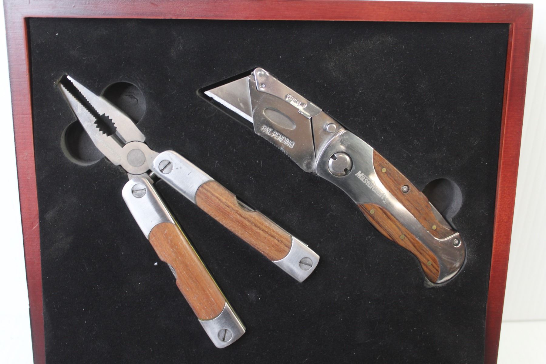 Mastercraft Wooden Box Tool Set - Bodnarus Auctioneering