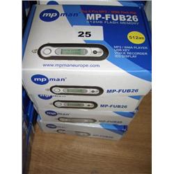 4 MPMAN 512MB MP3 PLAYERS