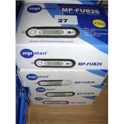 4 MPMAN 512MB MP3 PLAYERS