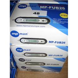 4 MPMAN 512MB MP3 PLAYERS