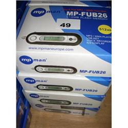 4 MPMAN 512MB MP3 PLAYERS
