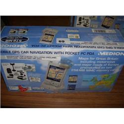 MEDION MOBILE GPS CAR NAVIGATION WITH POCKET PC PDA