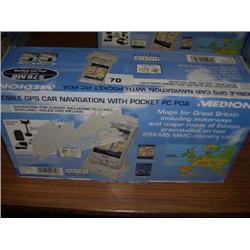 MEDION MOBILE GPS CAR NAVIGATION WITH POCKET PC PDA