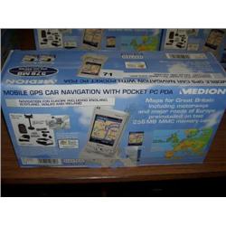 MEDION MOBILE GPS CAR NAVIGATION WITH POCKET PC PDA