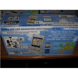 MEDION MOBILE GPS CAR NAVIGATION WITH POCKET PC PDA