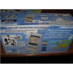 MEDION MOBILE GPS CAR NAVIGATION WITH POCKET PC PDA