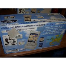 MEDION MOBILE GPS CAR NAVIGATION WITH POCKET PC PDA