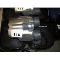 3 PAIRS OF CHINON BINOCULARS