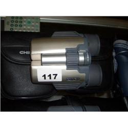 3 PAIRS OF CHINON BINOCULARS
