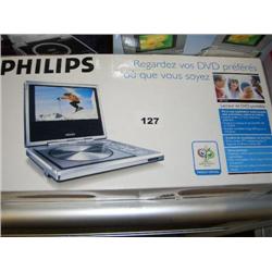 PHILIPS 7" PORTABLE DVD PLAYER