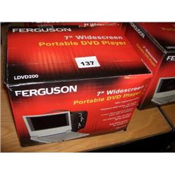 FERGUSON LDVD200 7" PORTABLE DVD PLAYER