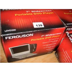FERGUSON LDVD200 7" PORTABLE DVD PLAYER