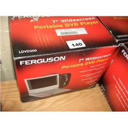 FERGUSON LDVD200 7" PORTABLE DVD PLAYER