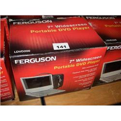 FERGUSON LDVD200 7" PORTABLE DVD PLAYER