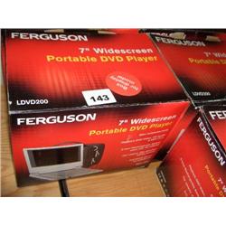 FERGUSON LDVD200 7" PORTABLE DVD PLAYER