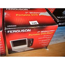 FERGUSON LDVD200 7" PORTABLE DVD PLAYER