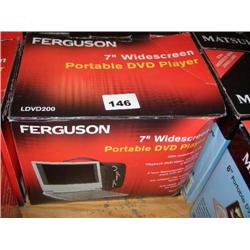 FERGUSON LDVD200 7" PORTABLE DVD PLAYER