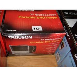 FERGUSON LDVD200 7" PORTABLE DVD PLAYER